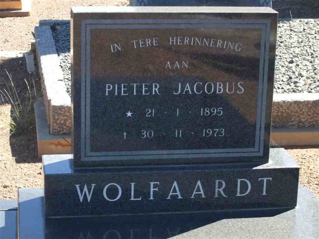 WOLFAARDT Pieter Jacobus 1895-1973