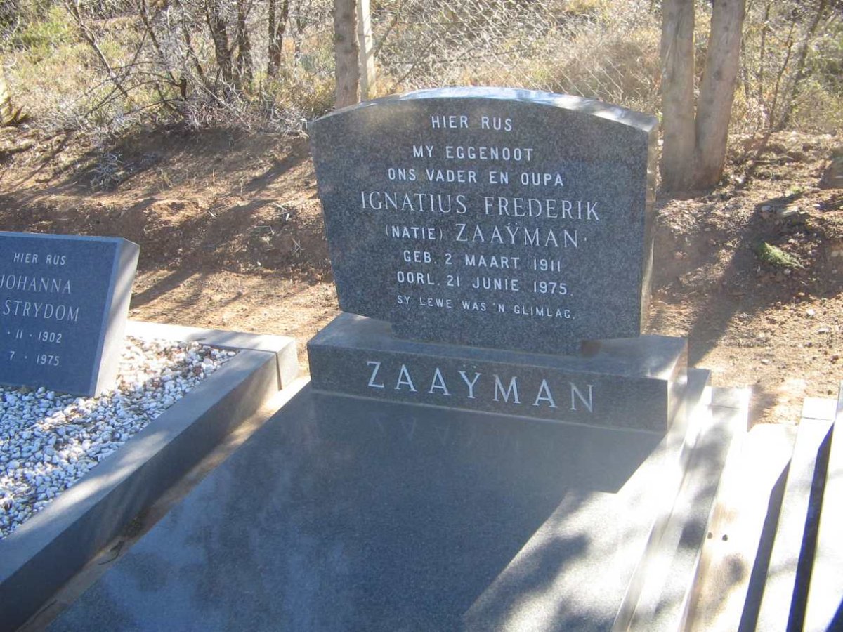 ZAAÿMAN Ignatius Frederik 1911-1975