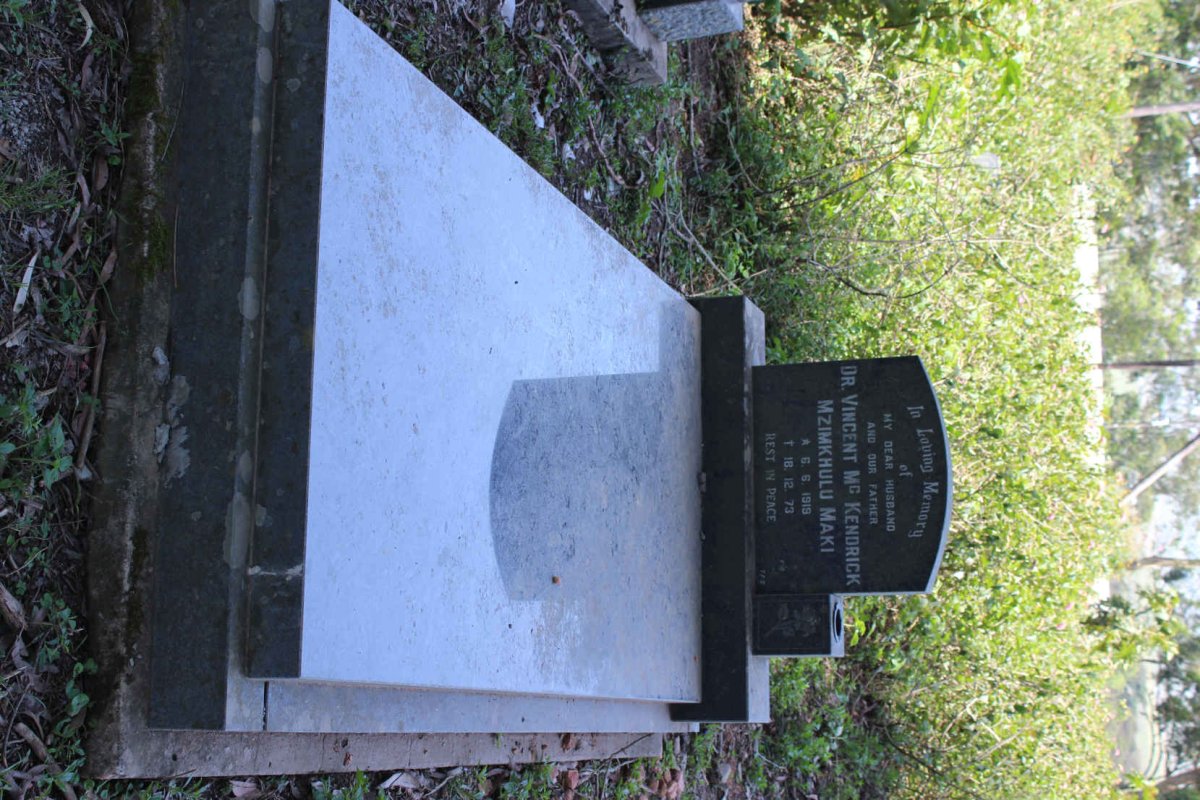 MAKI Vincent McKendrick Mzimkhulu 1919-1973