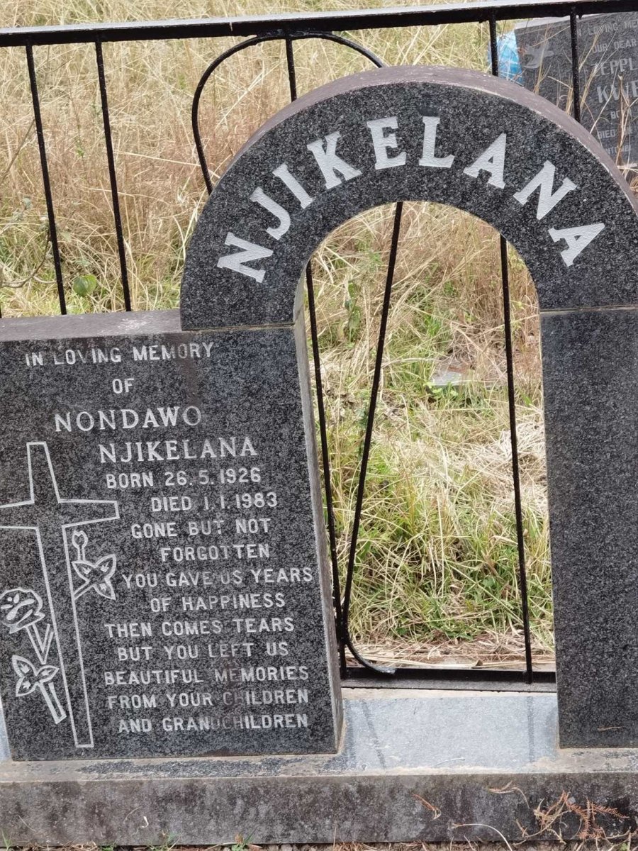 NJIKELANA Nondawo 1926-1983