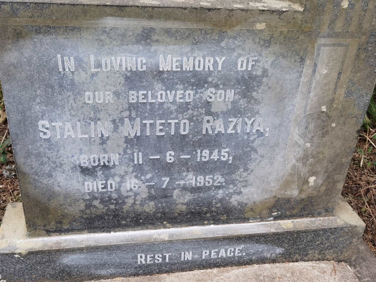 RAZIYA Stalin Mteto 1945-1952