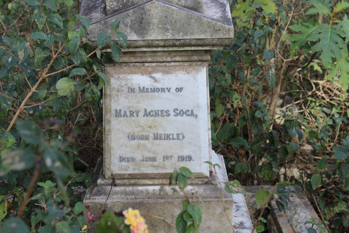 SOGA Mary Agnes nee MEIKLE 1866-1919