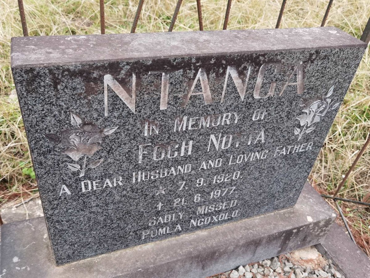 NTANGA Foch Notta 1920-1977