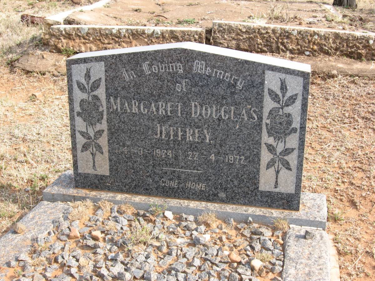 JEFFREY Margaret Douglas 1924-1972