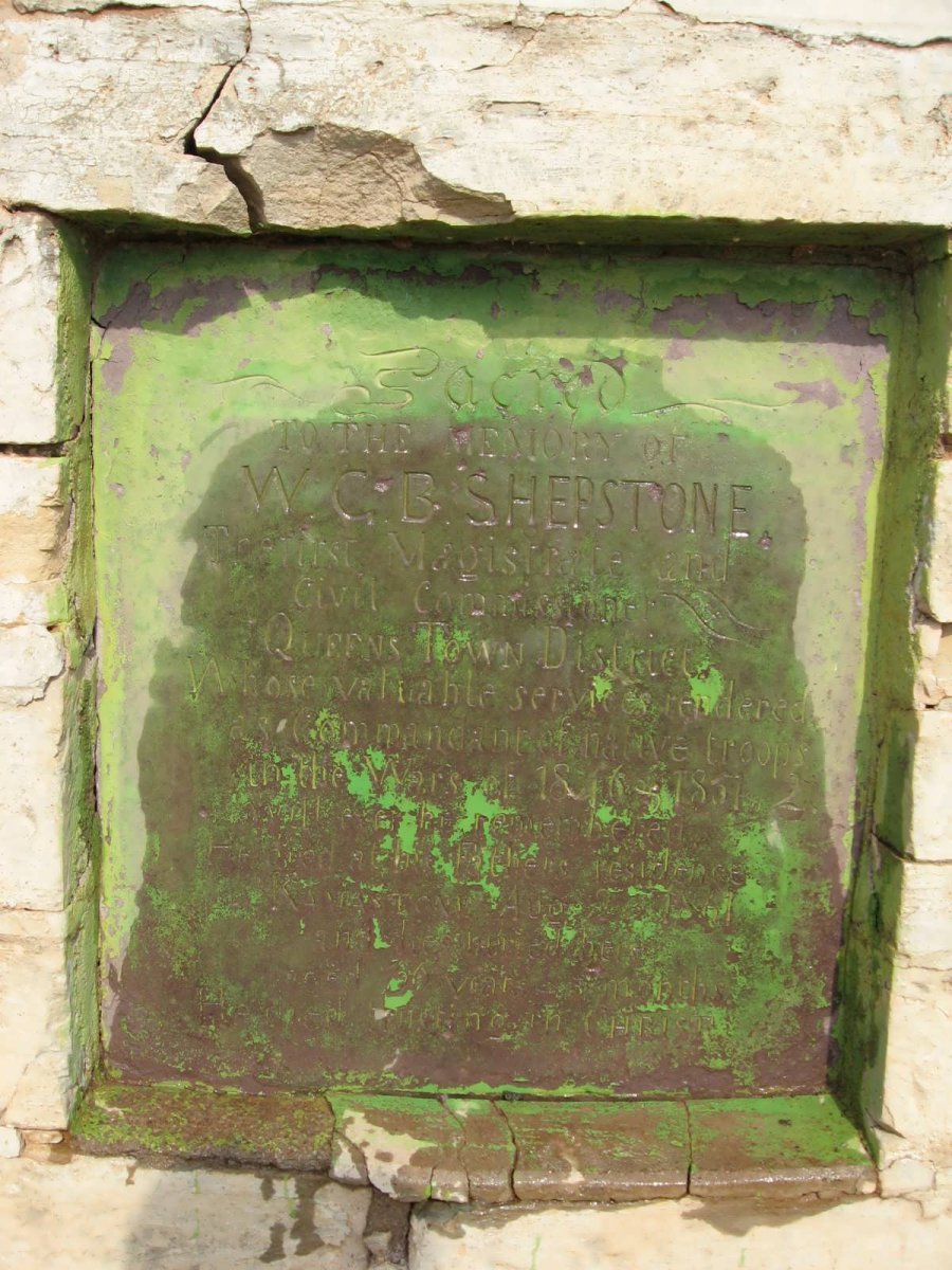 SHEPSTONE W.G.B -1861