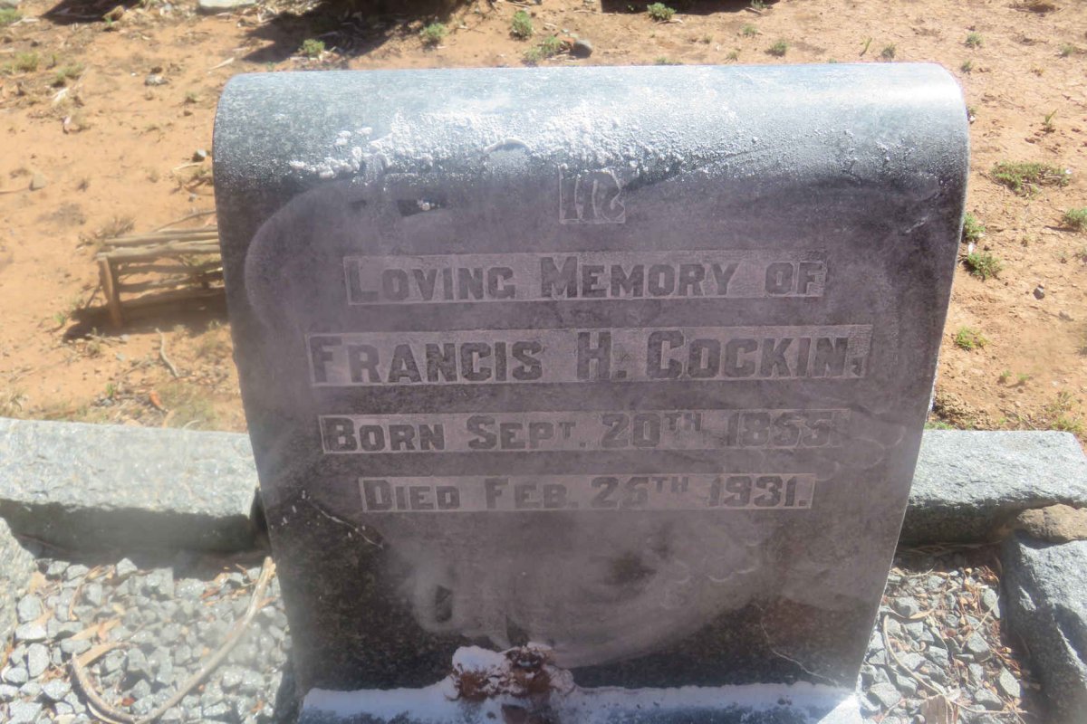 COCKIN Francis H. 1855-1931