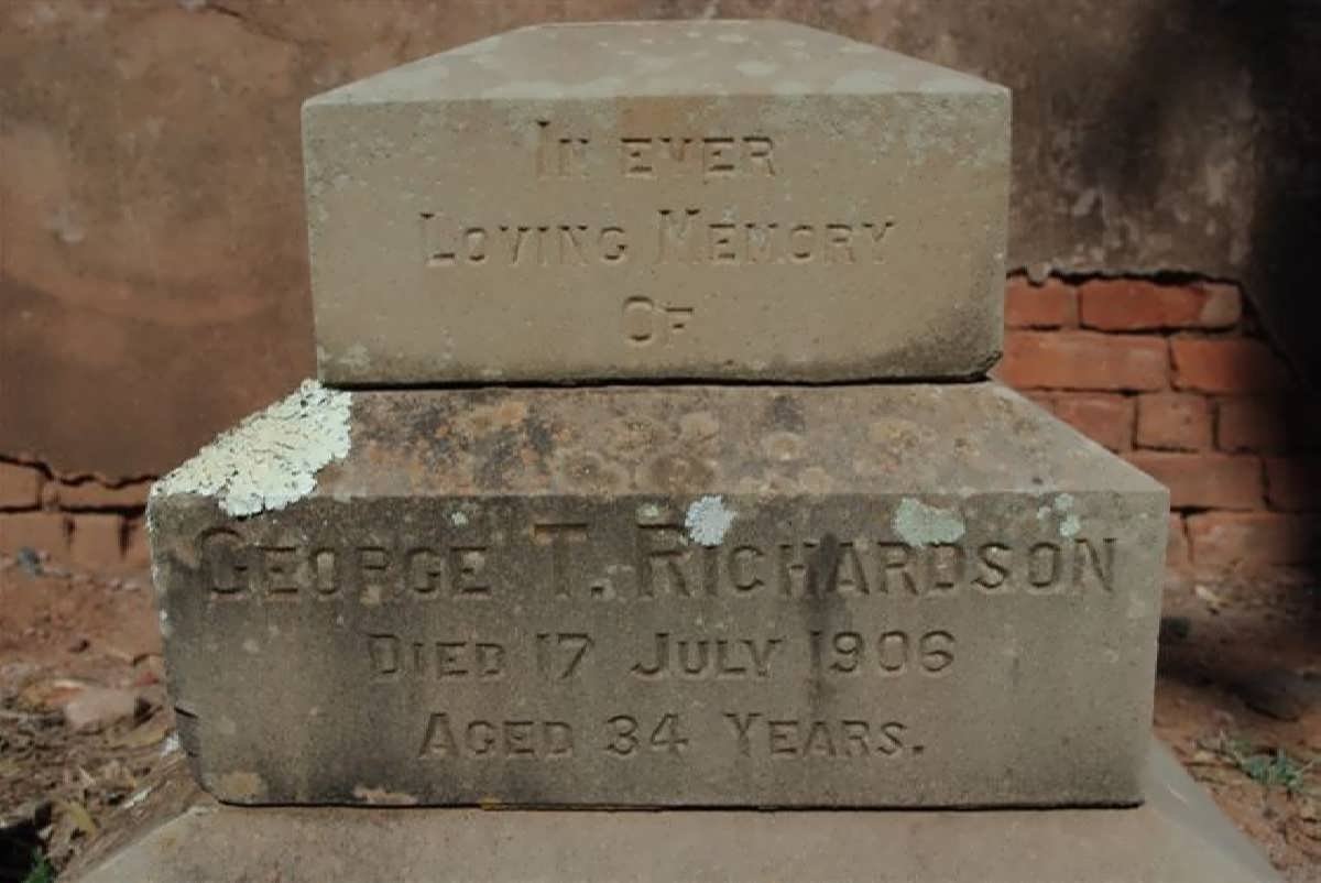 RICHARDSON George T. -1906