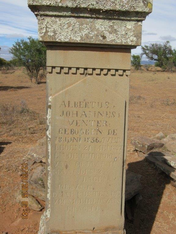 VENTER Albertus Johannes 1836-1897