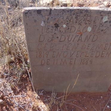 DURAND D.J. 1819-1884