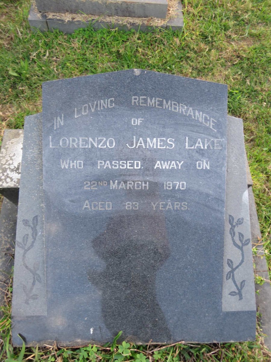 LAKE Lorenzo James -1970