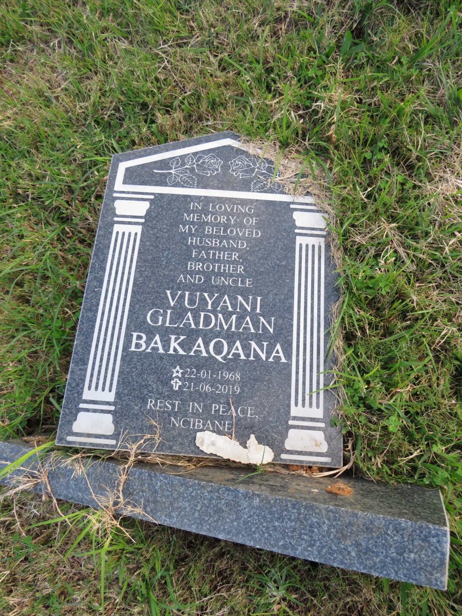 BAKAQANA Vuyani Gladman 1968-2019