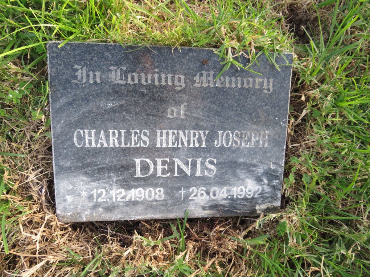 DENIS Charles Henry Joseph 1908-1992