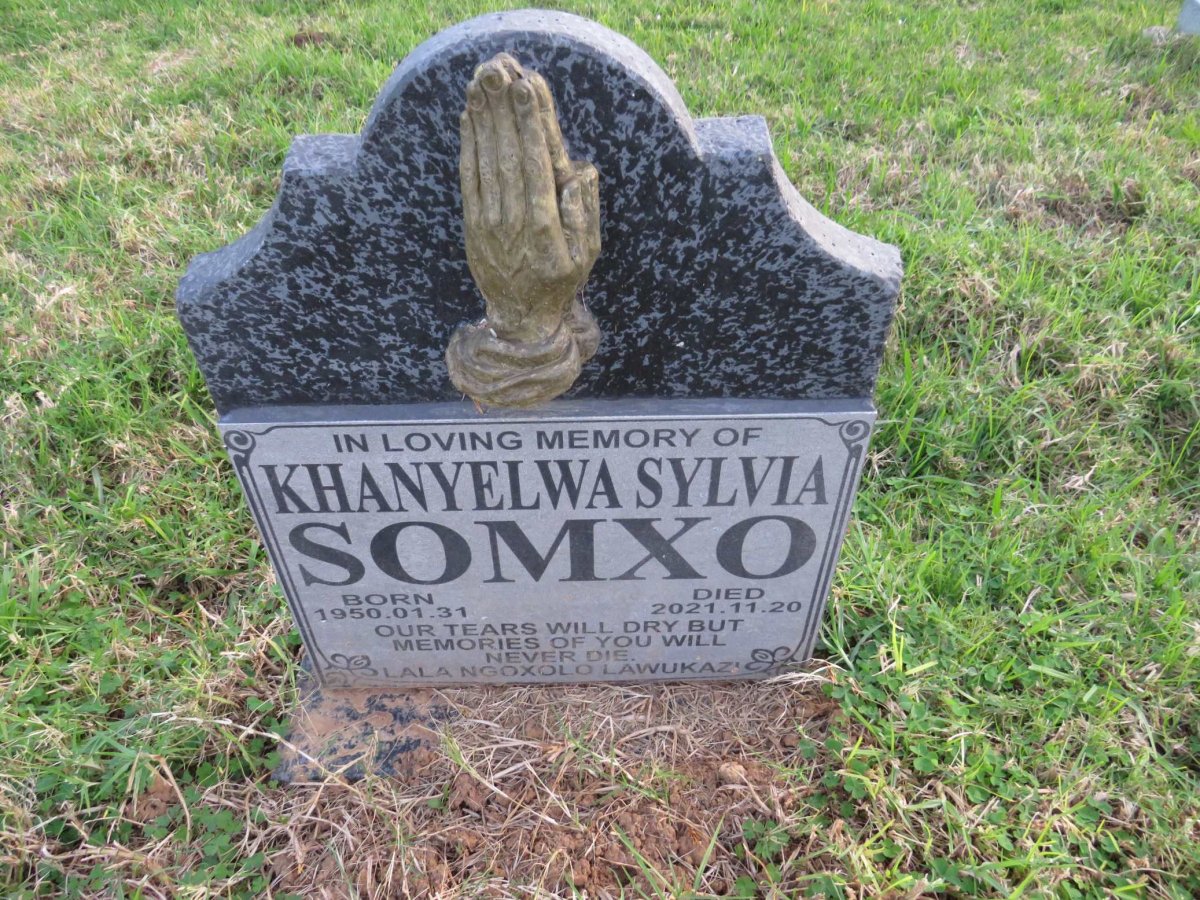 SOMXO Khanyelwa Sylvia 1950-2021