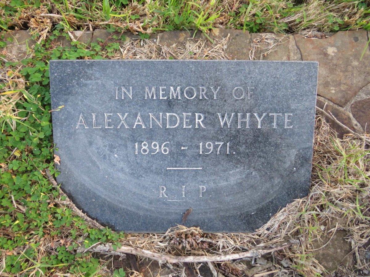 WHYTE Alexander 1896-1971