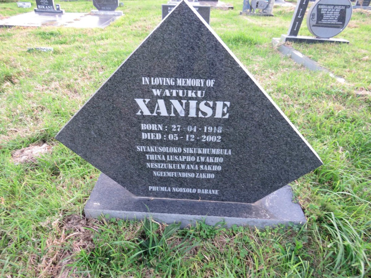 XANISE Watuku 1912-2002