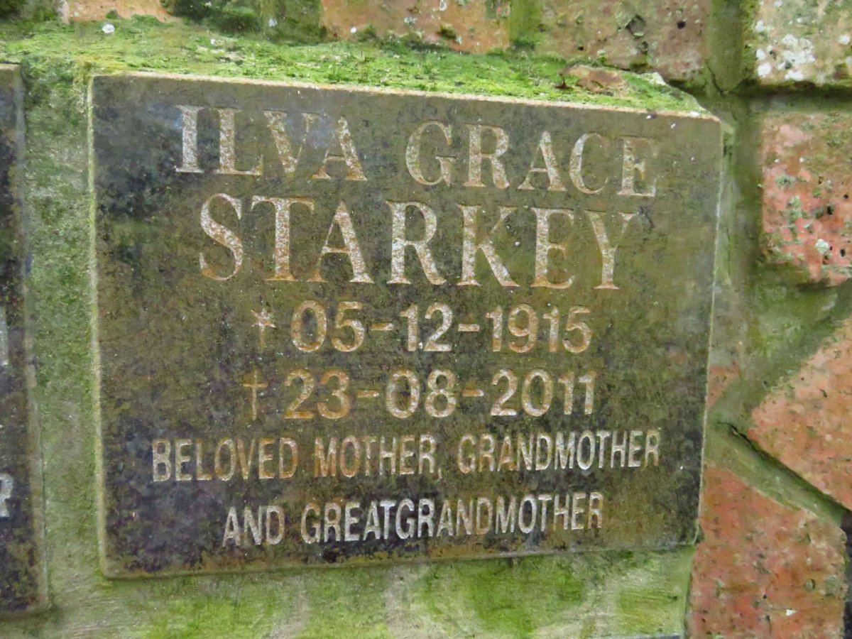 STARKEY Ilva Grace 1915-2011