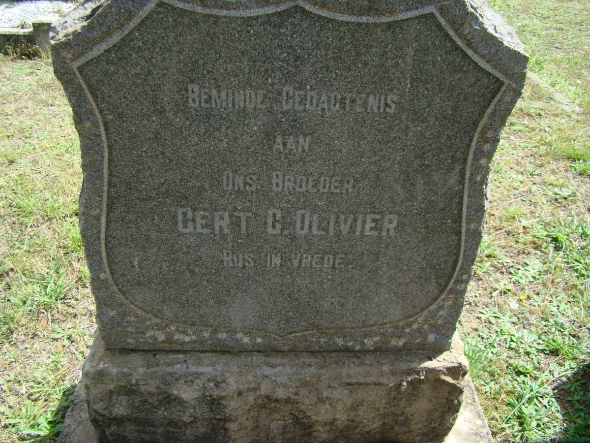 OLIVIER Gert C.