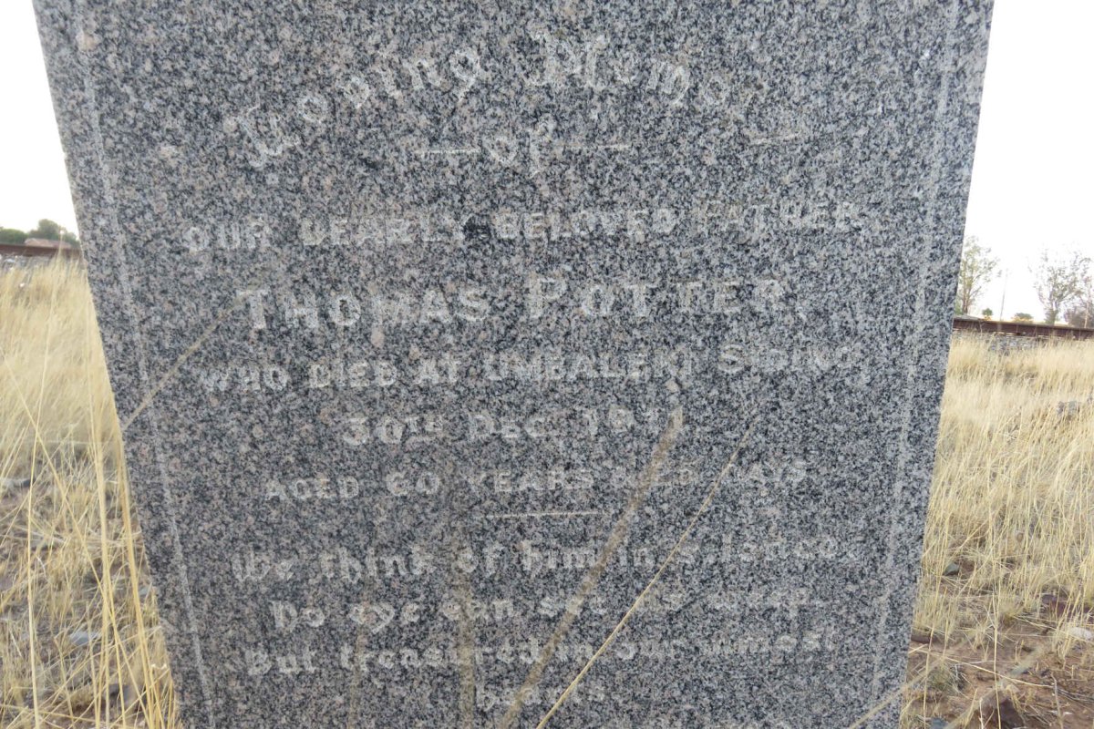 POTTER Thomas -1911