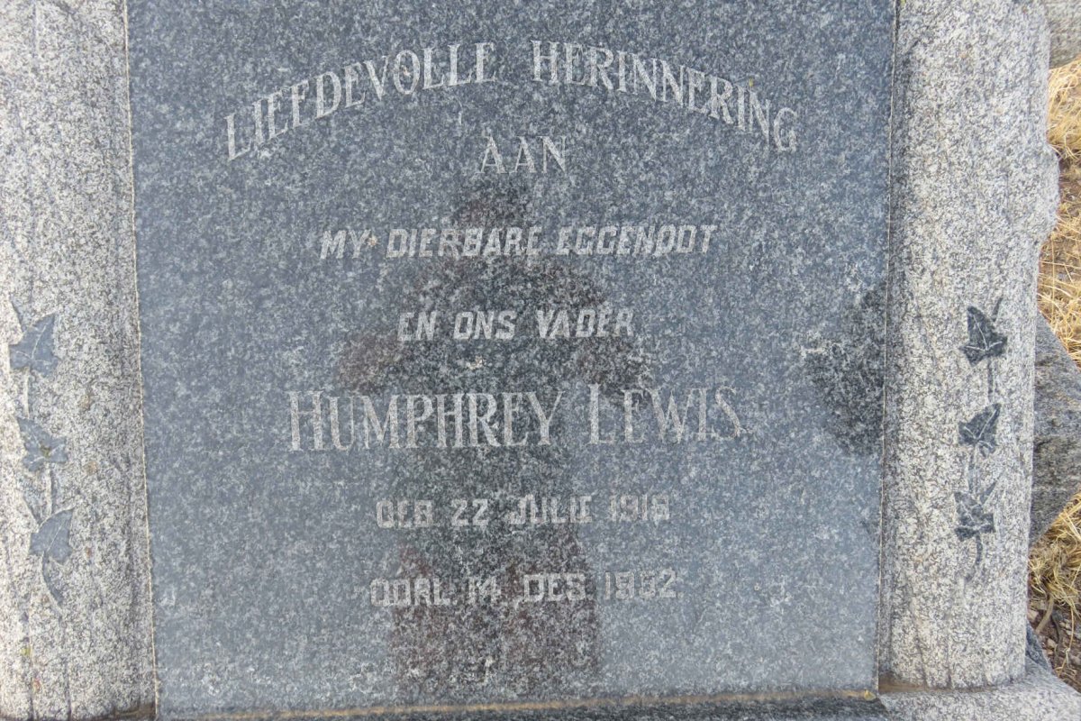 MILES Humphrey Lewis 1918-1952