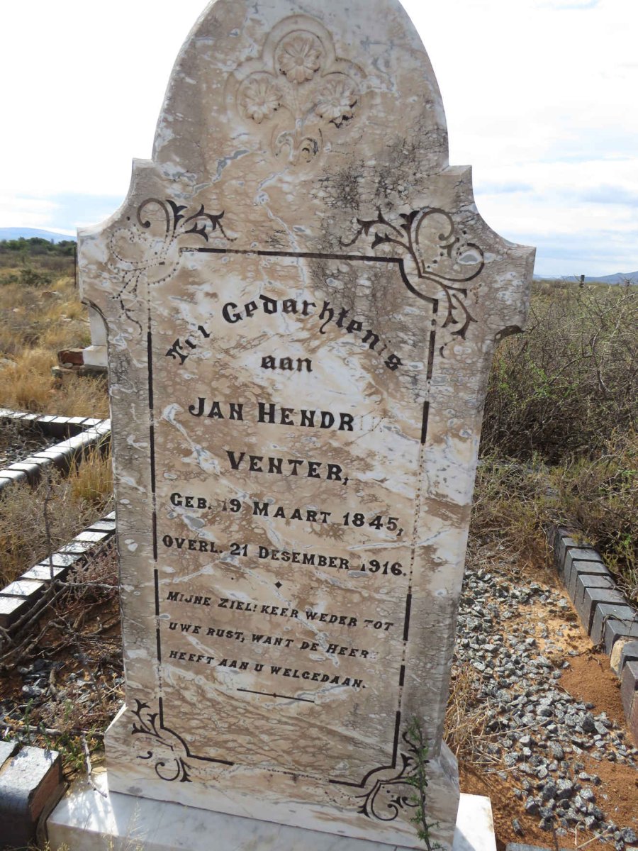 VENTER Jan Hendrik 1845-1916
