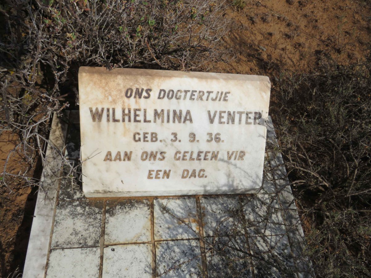 VENTER Wilhelmina 1936-1936