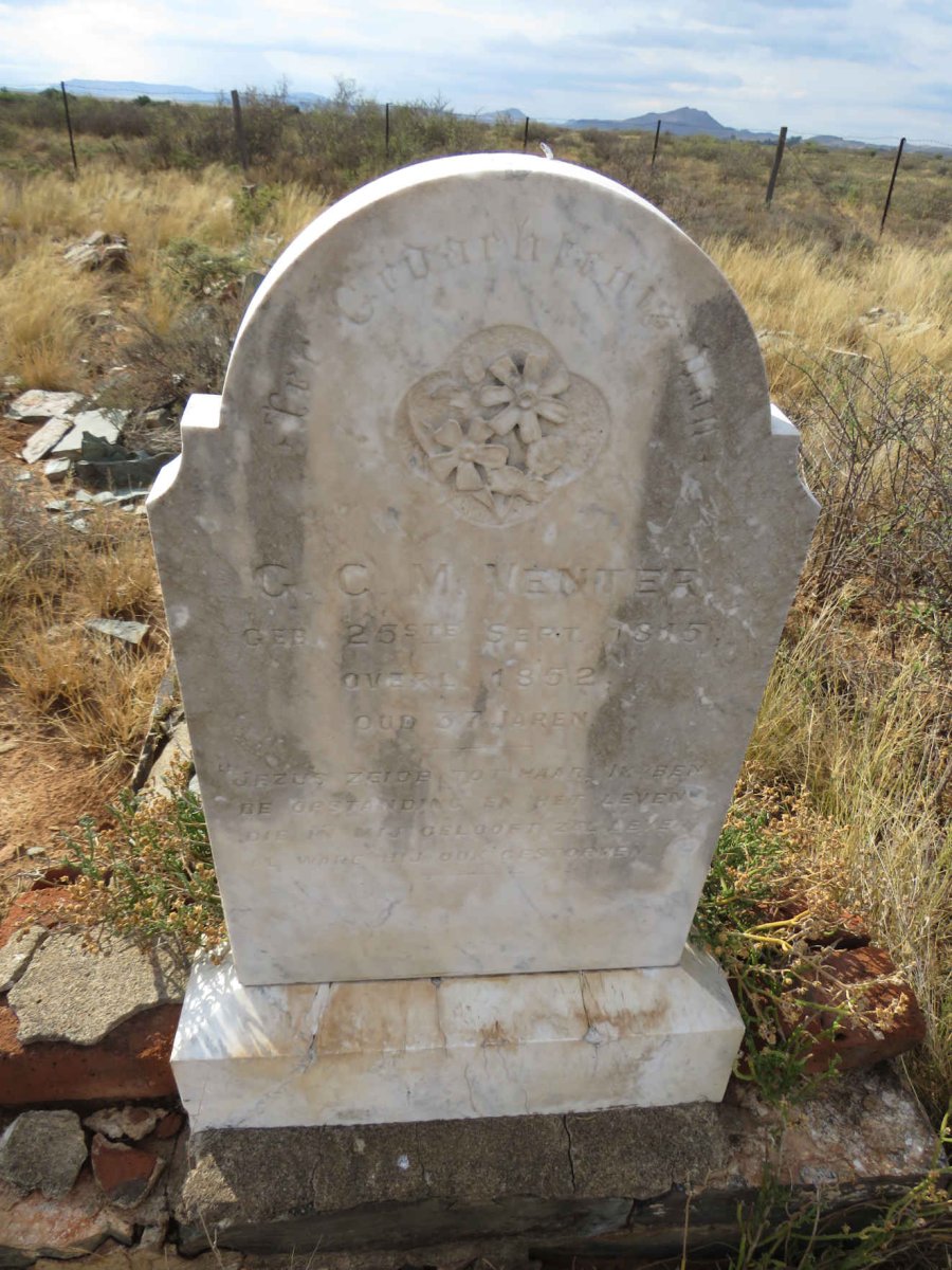 VENTER G.C.M. 1815-1852