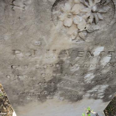 VENTER P.J.H. 1809-1863