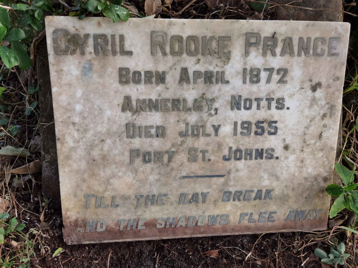 PRANCE Cyril Rooke 1872-1955