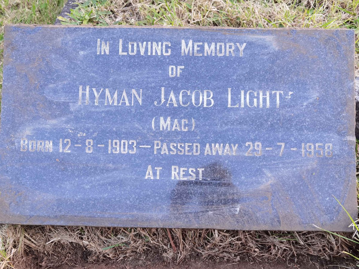 LIGHT Hyman Jacob 1903-1958