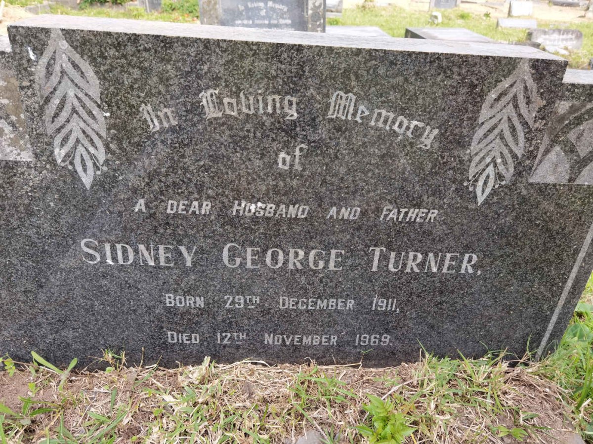 TURNER Sidney George 1911-1969