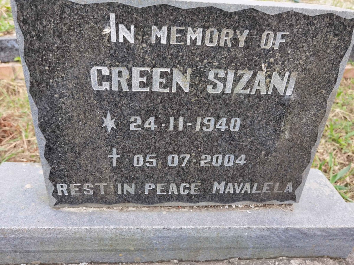SIZANI Green 1940-2004