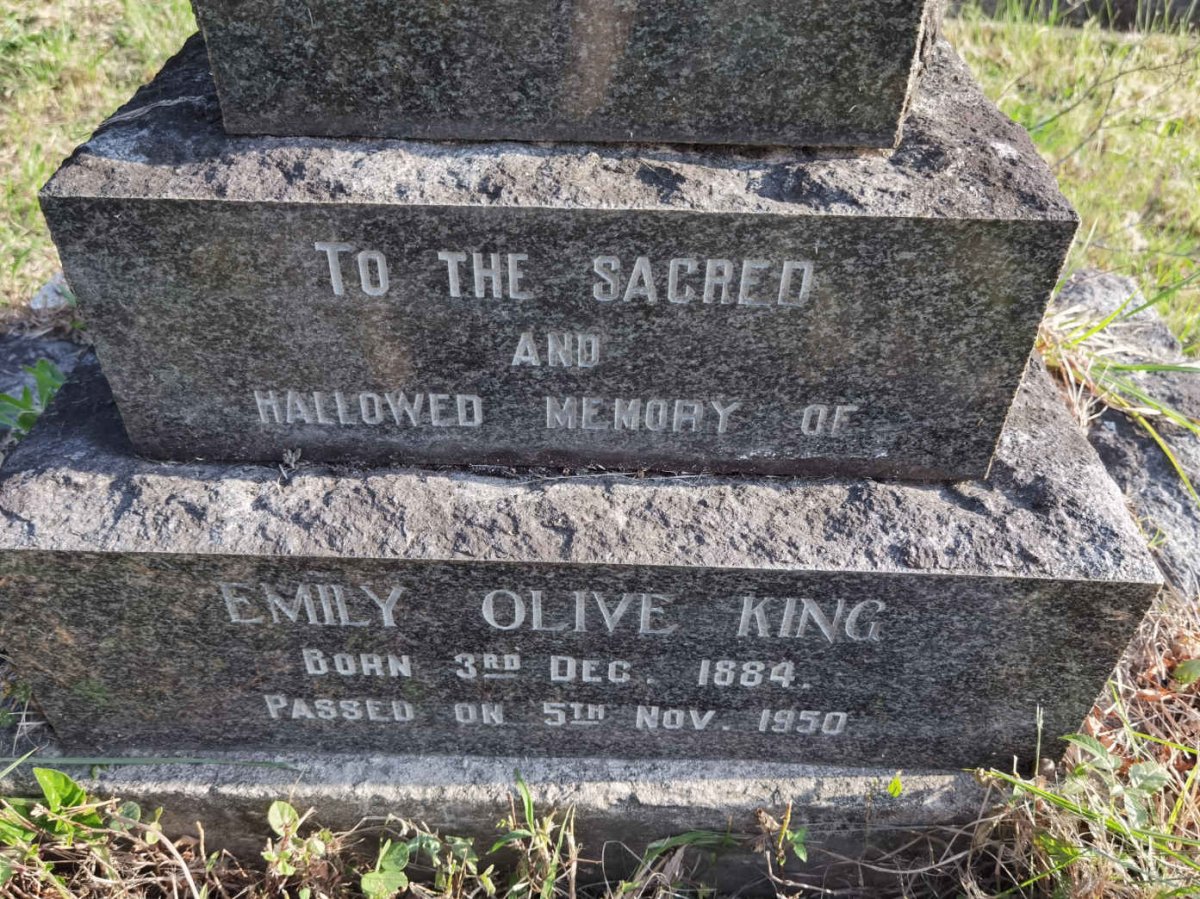 KING Emily Olive 1884-1950