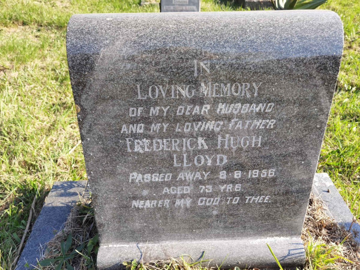 LLOYD Frederick Hugh -1956