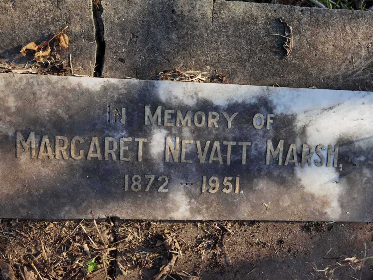MARSH Margaret Nevatt 1872-1951