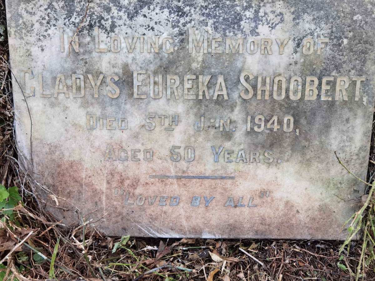 SHOOBERT Gladys Eureka -1940