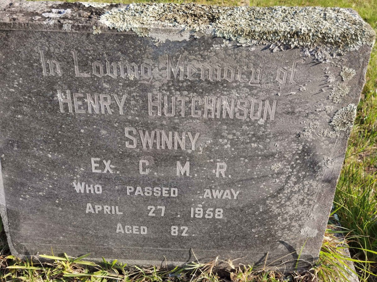 SWINNY Henry Hutchinson -1958