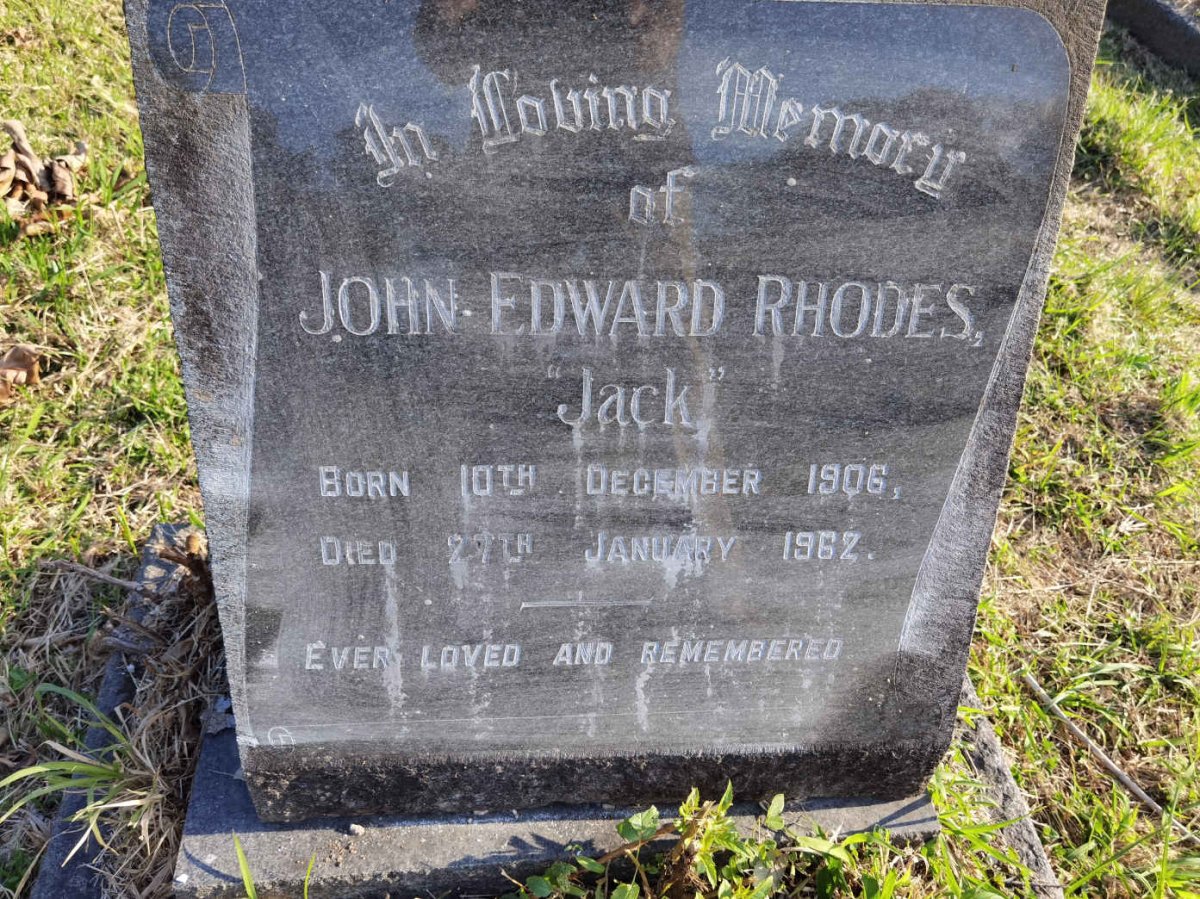 RHODES John Edward 1906-1962