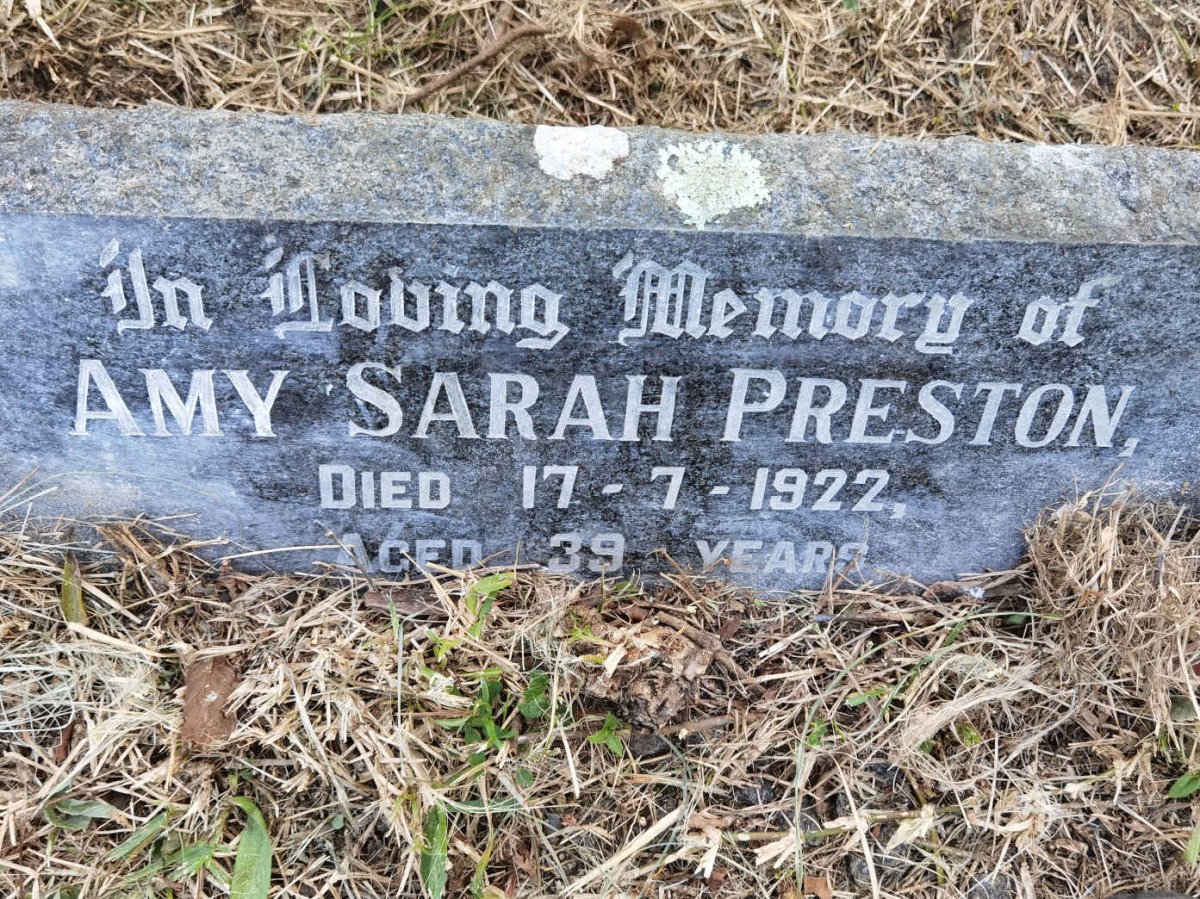 PRESTON Amy Sarah -1922