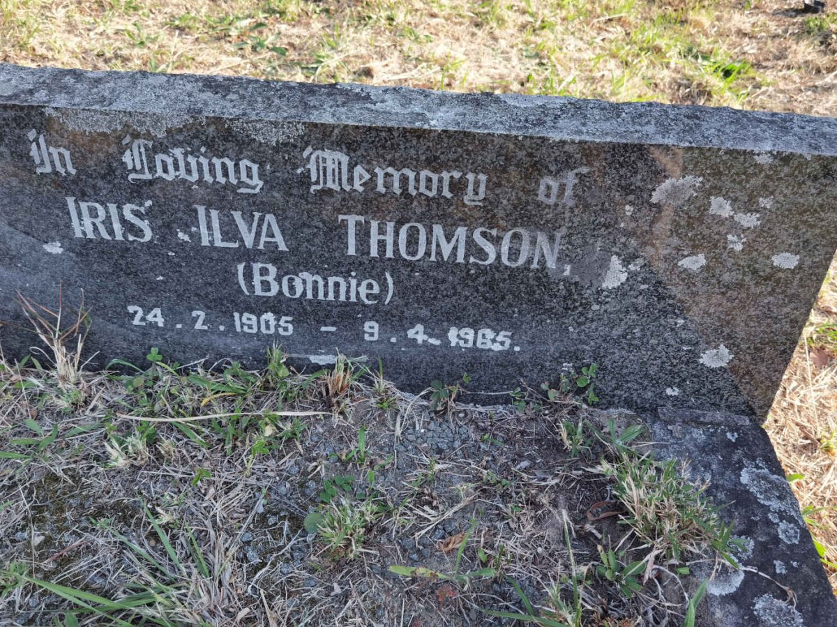 THOMSON Iris Ilva 1905-1965