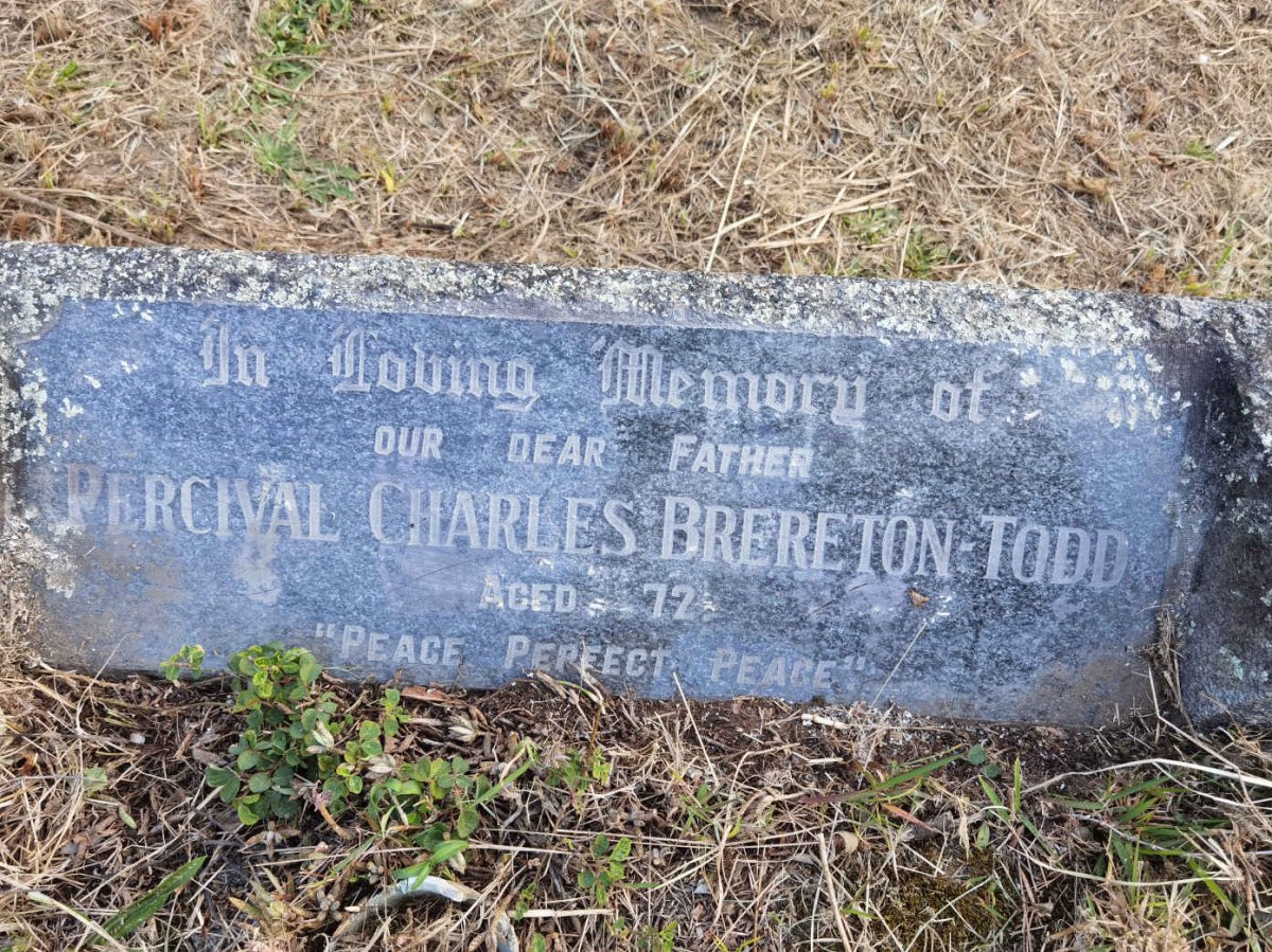 TODD Percival Charles, BRERETON