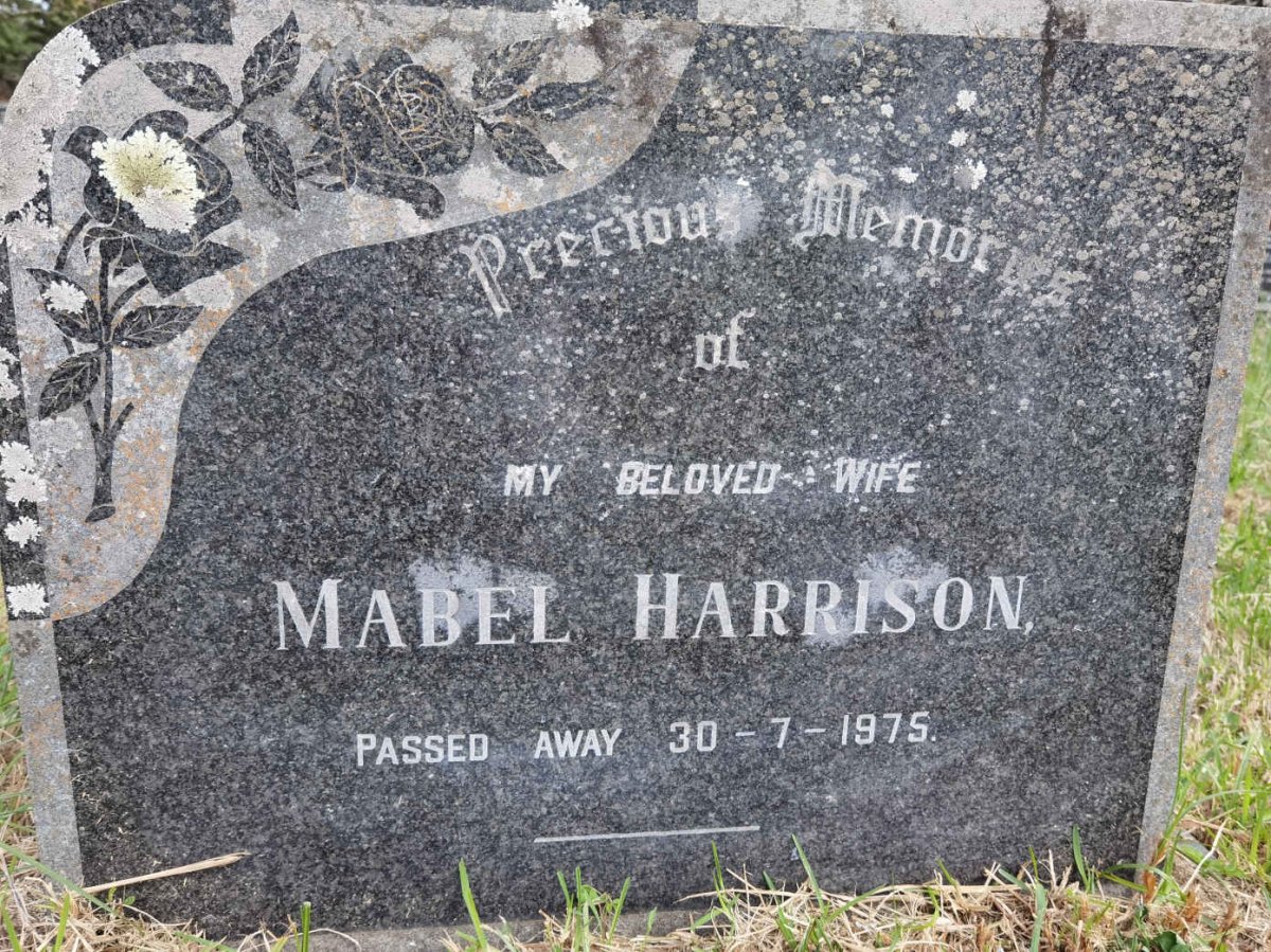 HARRISON Mabel -1975