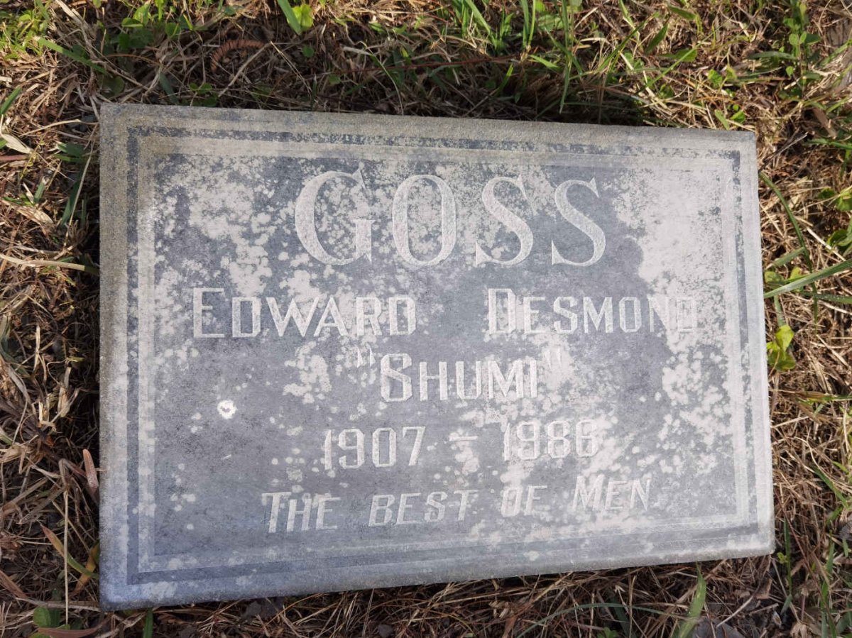 GOSS Edward Desmond 1907-1986 &amp; Kathleen 1911-1976