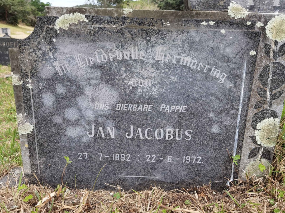TREURNICHT Jan Jacobus 1892-1972 &amp; Cornelia Elizabeth 1897-1972