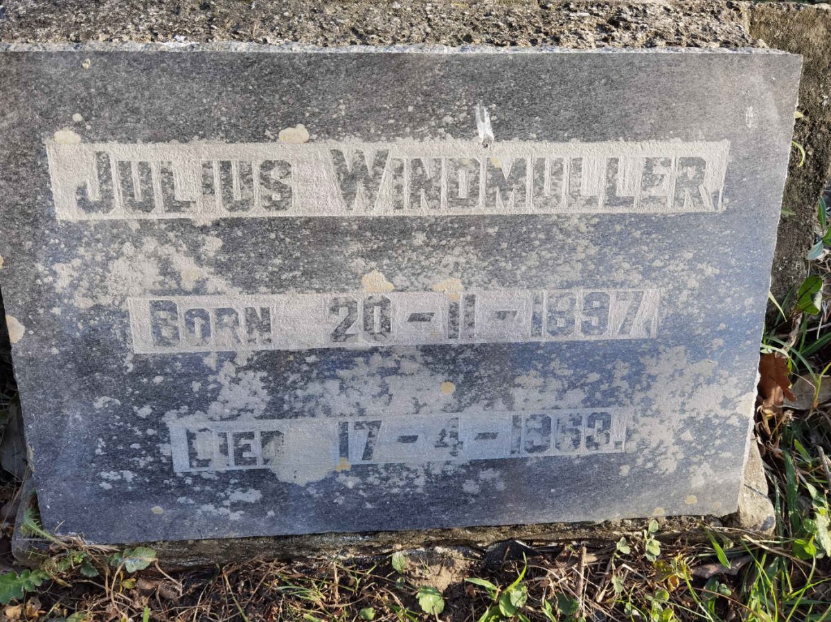 WINDMULLER Julius 1897-1963