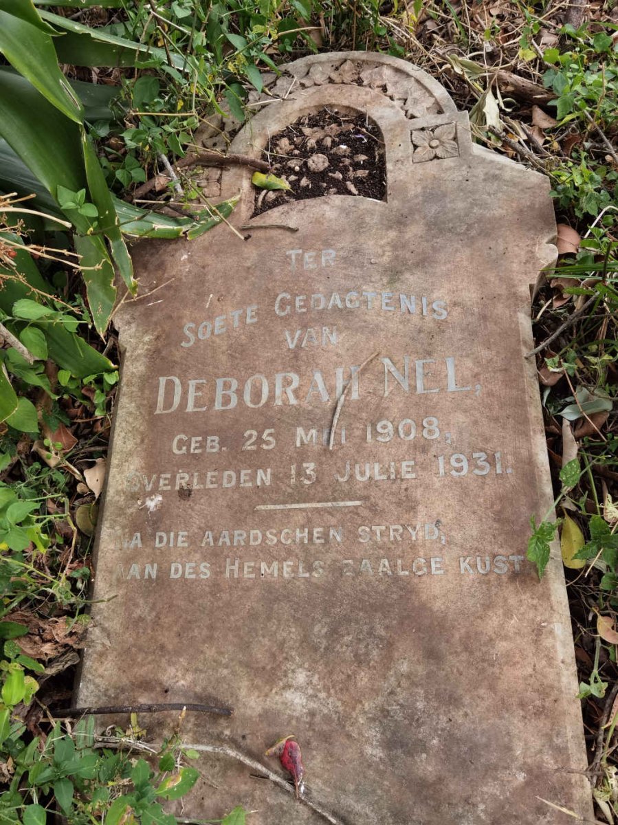 NEL Deborah 1908-1931
