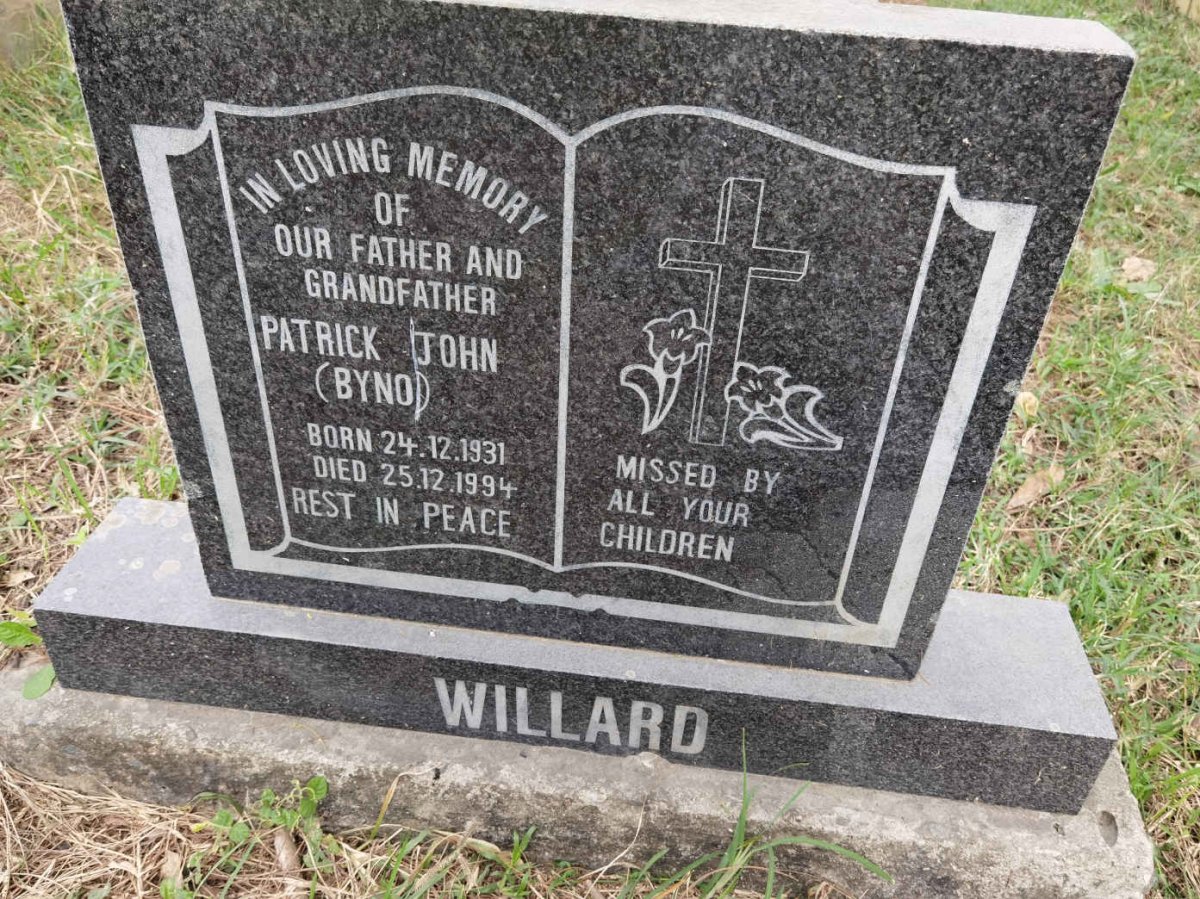 WILLARD Patrick John 1931-1994