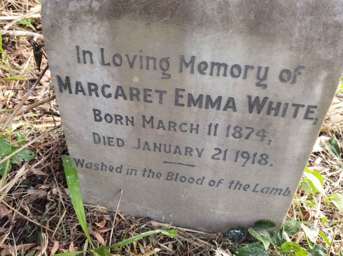 WHITE Margaret Emma 1874-1918