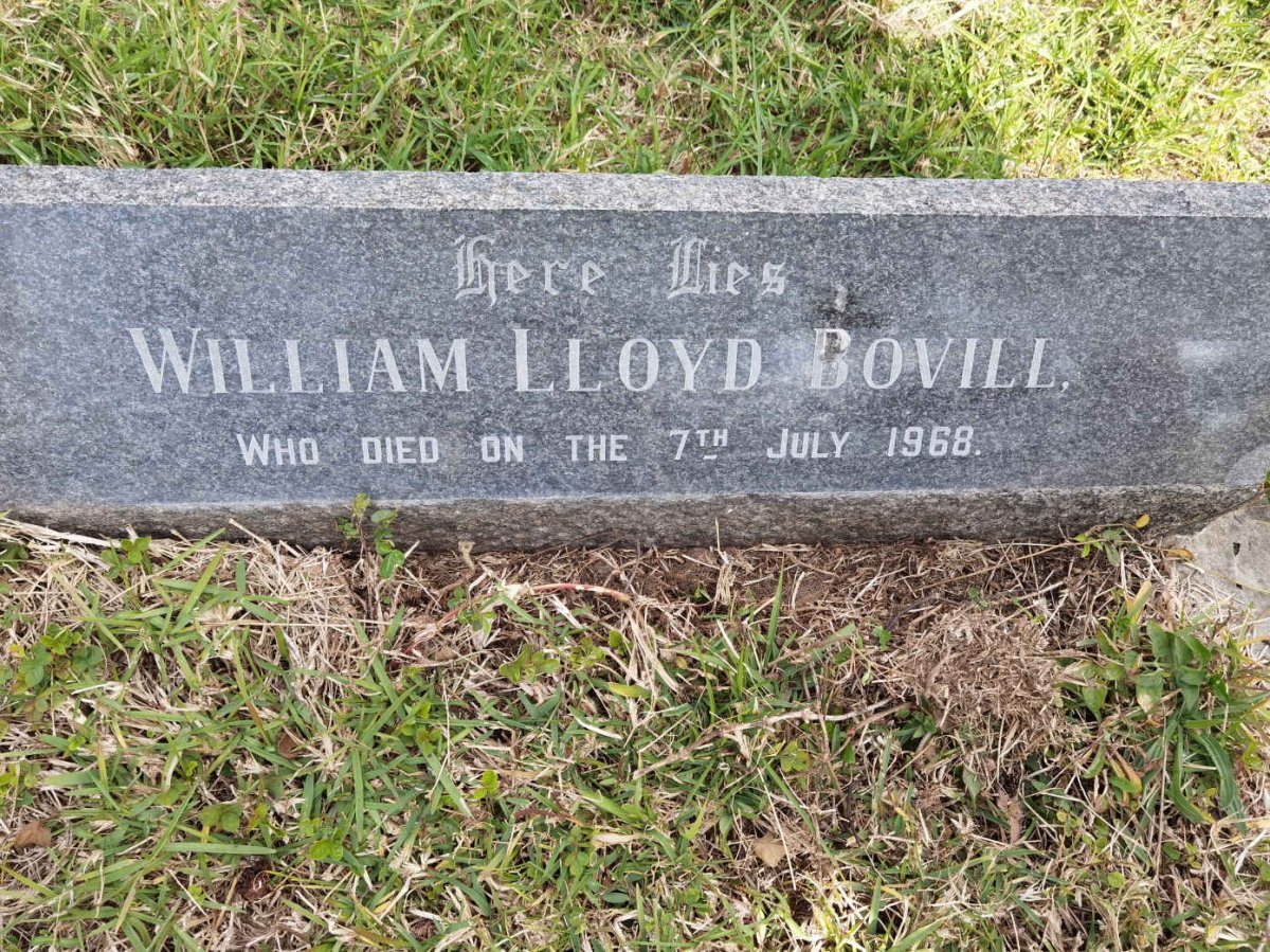 BOVILL William Lloyd -1968