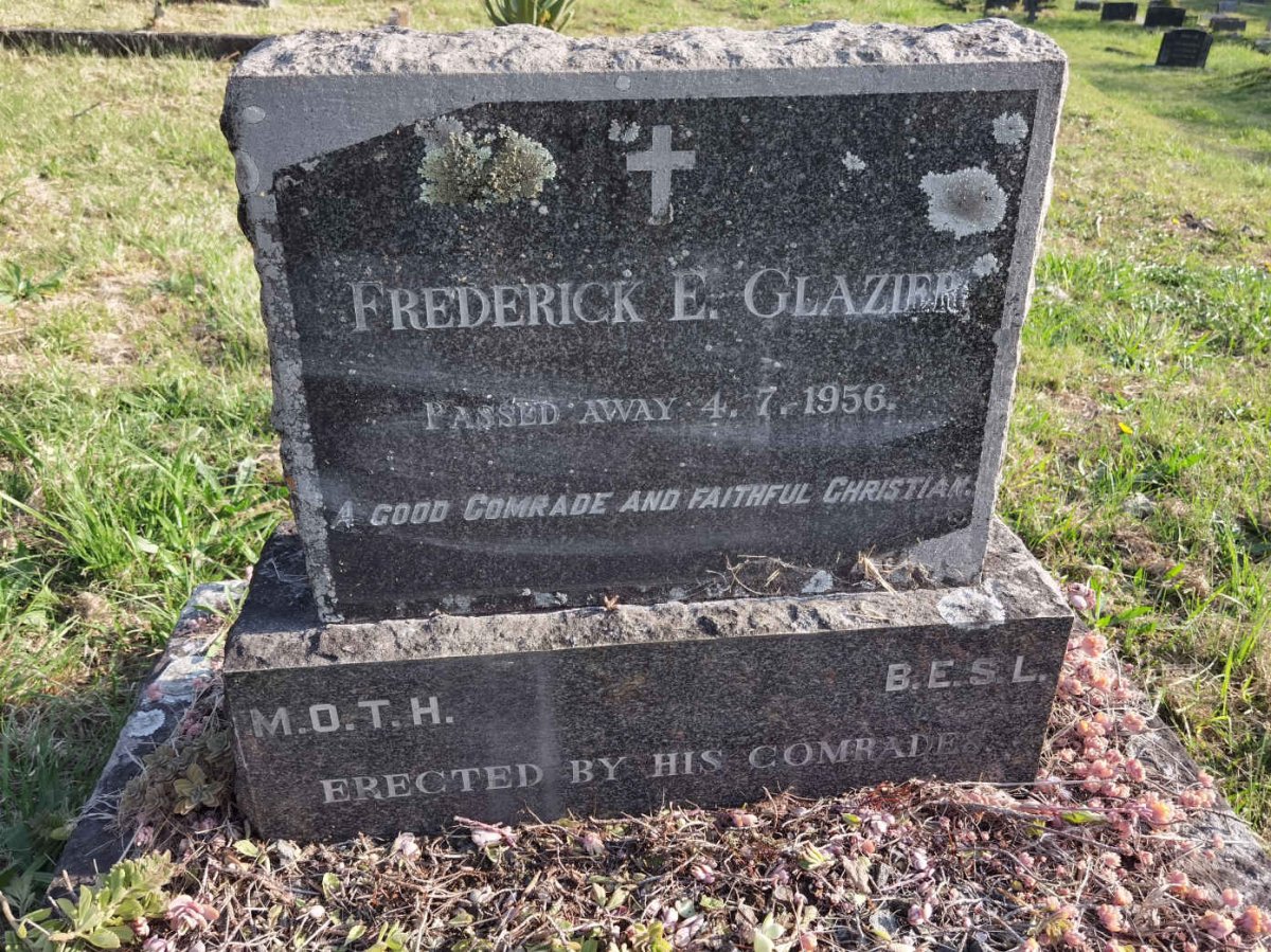 GLAZIER Frederick E. -1956