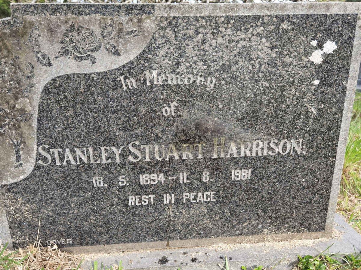 HARRISON Stanley Stuart 1894-1981